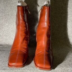 Sam Edelman Irie Square Toe Ankle Bootie. NEW